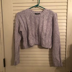 Crop top sweater